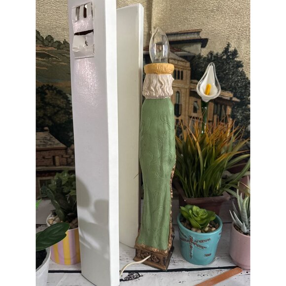 Vintage Electrical Santa Claus Christmas Table Lamp - Picture 5 of 15